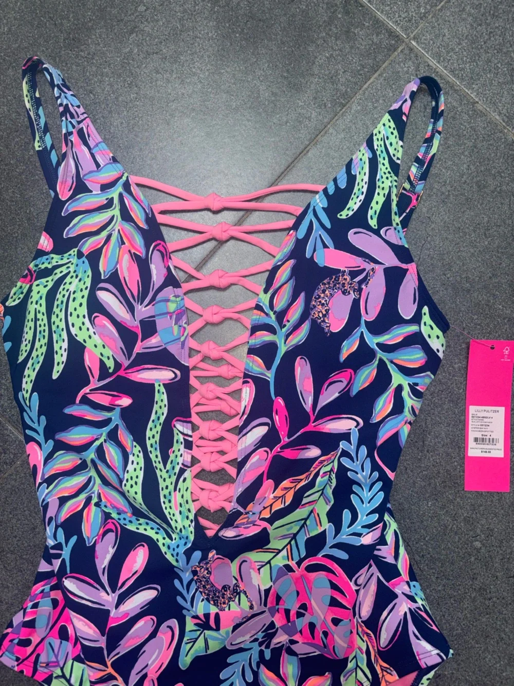 Lilly Pulitzer navy one